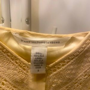 Diane Von Furstenberg silk top